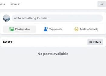 Facebook gặp lỗi khiến trang cá nhân của người dùng ‘bay màu’