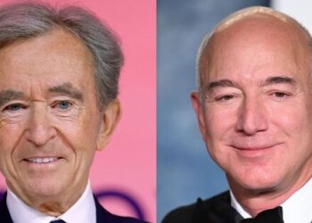 Ông trùm hàng xa xỉ Bernard Arnault mất ngôi giàu thứ hai thế giới vào tay Jeff Bezos