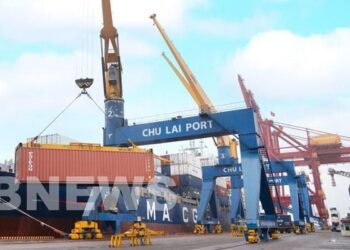 Sản lượng hàng hóa qua Cảng biển quốc tế Chu Lai quý đầu năm tăng 10%