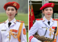 2 nữ chiến sĩ đặc biệt trong dàn Quân nhạc nữ
