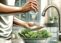 Rửa rau bằng nước muối có thật sự sạch hay không?