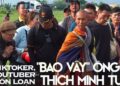 Tận mắt thấy ông Thích Minh Tuệ bị “bao vây” bởi đám đông YouTuber, TikToker ở Quảng Bình, gây hỗn loạn, tắc nghẽn giao thông