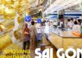 Chợ bán vàng “bình dân” nhất Sài Gòn: Giá vàng tăng cao nhưng cuối tuần vẫn hút khách ghé mua trang sức