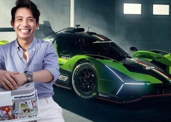 Thích chiếc siêu xe đua Lamborghini SC63, Minh Nhựa cho biết đang nghiên cứu, sẽ biến ước mơ thành hiện thực