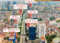Đoạn đường chỉ một km nhưng có đến 6 trường đại học, một trường đang được đầu tư 1.700 tỷ đồng xây cơ sở mới