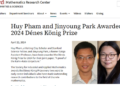 Chàng trai Việt 28 tuổi đoạt giải thưởng Toán học Dénes König khiến giáo sư Đại học Stanford phải thốt lên: Quá kỳ diệu!