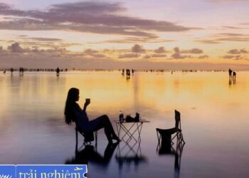 Phát hiện bãi biển vô cực hiếm có chỉ cách Hà Nội hơn 100km: Muốn săn được ảnh đẹp phải lội bùn, dậy từ 3h sáng