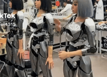 Rợn người với clip bên trong nhà máy sản xuất robot hình người tại Trung Quốc và sự thật phía sau