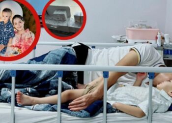 Xót xa hình ảnh Duy Mạnh nằm trông con trong bệnh viện, mua đống thuốc đắt đỏ để trị bệnh cho quý tử, hội bố bỉm sữa đồng cảm