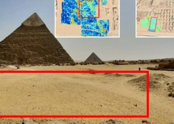 Phát hiện cấu trúc hình chữ L bí ẩn gần kim tự tháp Giza ở Ai Cập