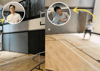Đẳng cấp Cường Đô La: Quây luôn 1 góc siêu biệt thự làm sân pickleball xịn đét, Subeo chiến cực hay