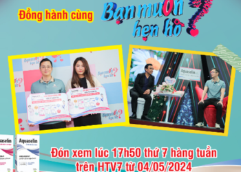 Lăn nách Aquaselin của Dược phẩm Vinh Gia đồng hành cùng “Bạn muốn hẹn hò”