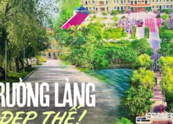 “Đất học Nam Định” có 1 ngôi trường khiến mọi trái tim phải rung rinh: Sao mà đẹp quá đỗi! Từ cổng vào xanh ngát bóng cây