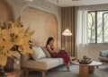 Ngắm căn nhà theo phong cách Wabi Sabi ở Ecopark, mộc mạc nhưng tinh tế, diện tích không lớn nhưng vẫn có nhiều không gian chung
