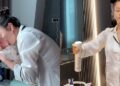 Phương Oanh yêu cầu sát khuẩn 3 bước mới được vào phòng con nhỏ, cộng đồng mạng xôn xao phản ứng trái chiều