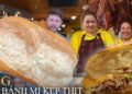 Anh Tây “chinh phục” ổ bánh mì khủng giá 1,2 triệu đồng/chiếc, nặng gần 5kg phải 3 người mới bê xuể