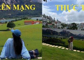 Khung cảnh Thuỵ Sĩ giữa Việt Nam khiến dân mạng phát cuồng: Hoá ra chỉ là “phông bạt”, còn bị chê giá đắt