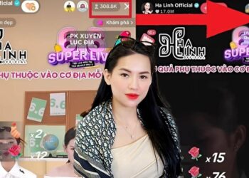 Phiên livestream kỷ lục nhưng “bất ổn” của Hà Linh, từ hơn 300K mắt xem bỗng chỉ còn hơn 1K, thực hư thế nào?