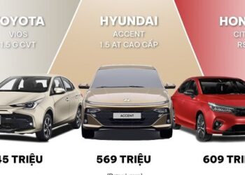 Cuộc chiến sedan cỡ B giữa Hyundai Accent, Toyota Vios, Honda City