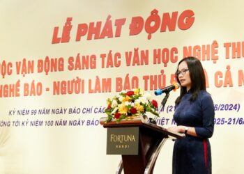 Vận động sáng tác văn học nghệ thuật về nghề báo – người làm báo