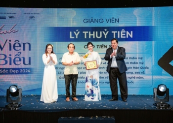 Cô Lý Thủy Tiên – Người Lan Tỏa Giá Trị Sư Phạm Ngành Làm Đẹp tại Sự Kiện Tôn Vinh Giáo Viên Tiêu Biểu Ngành Chăm Sóc Sắc Đẹp 2024