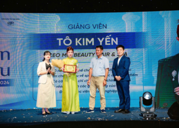Cô Tô Kim Yến – Người Truyền Lửa Nghề Làm Đẹp Tại Sự Kiện Tôn Vinh Giáo Viên Tiêu Biểu Ngành Chăm Sóc Sắc Đẹp 2024