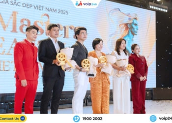 VOIP24H Khẳng Định Uy Tín Với Vai Trò Nhà Tài Trợ Vàng Tại The Masters Beauty Of Vietnam Season 2