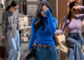 10 cách phối áo len với quần jeans giúp chị em đi đâu cũng được khen mặc đẹp